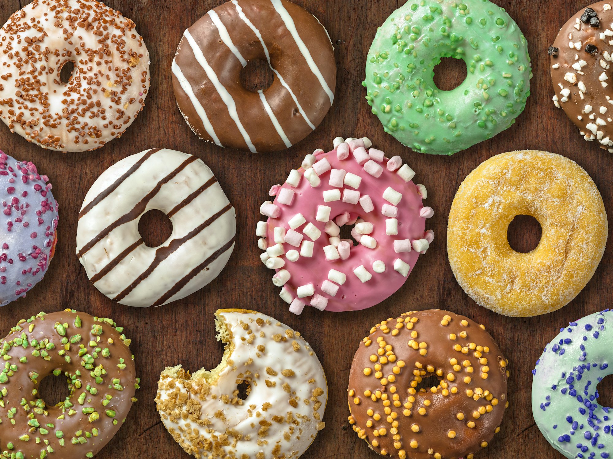 Collection of donuts