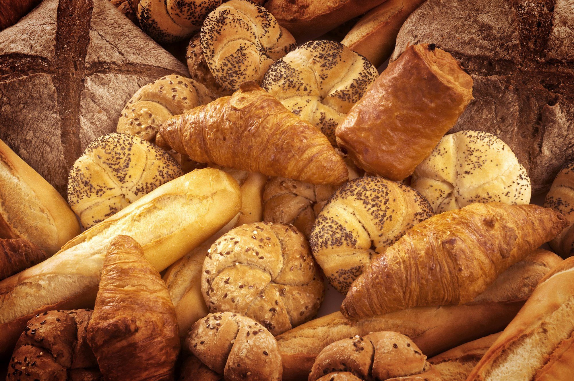 Fresh bread and pastry