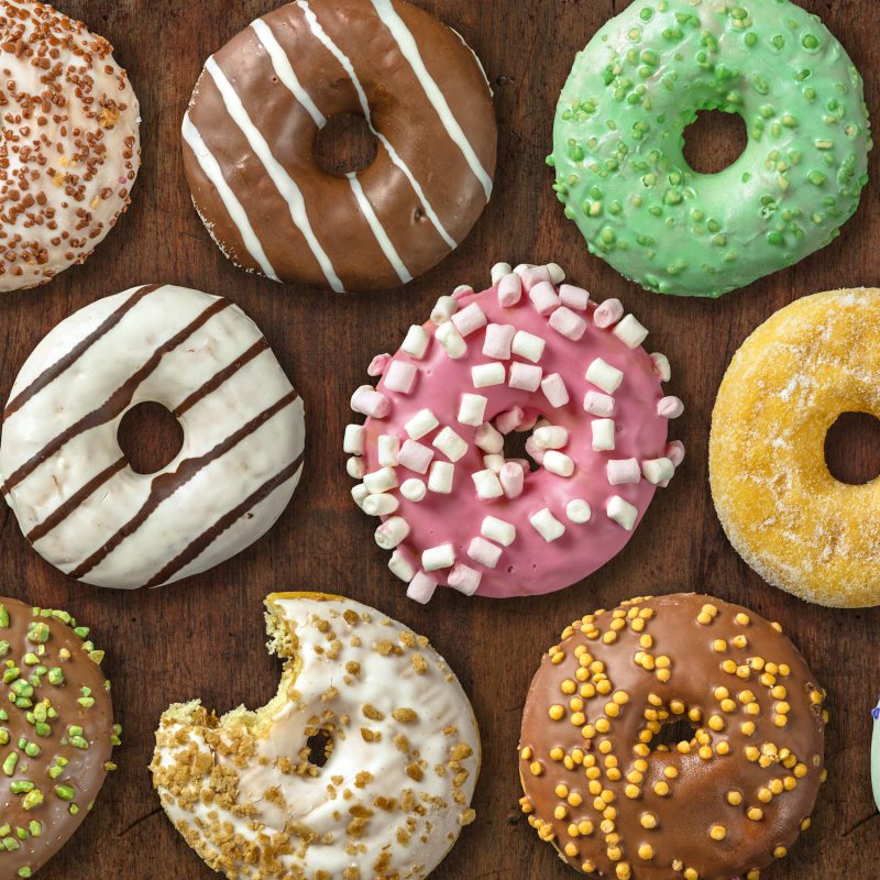 Collection of donuts