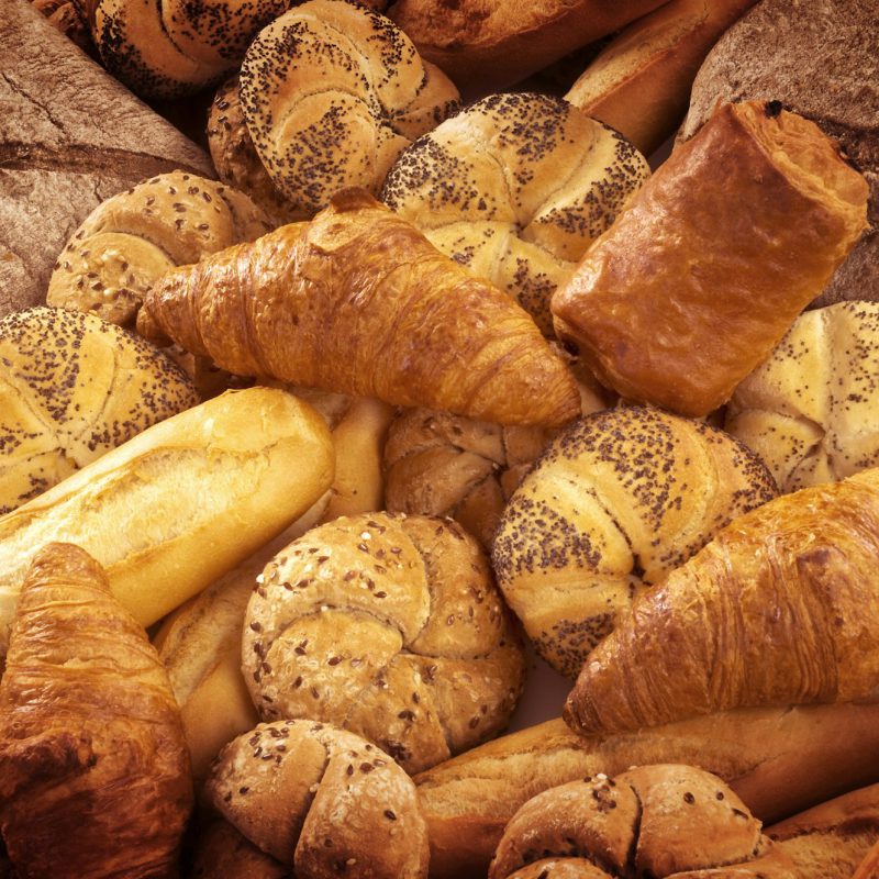 Fresh bread and pastry